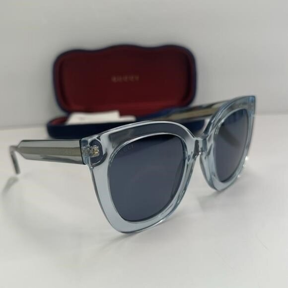 ?- New Authentic Gucci™ GG0564S 003 51 - Light-Blue